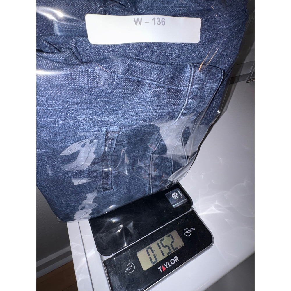 Ellen Tracy Womens Wide Leg Denim Jeans Dark Wash Size 6 - Picture 10 of 10